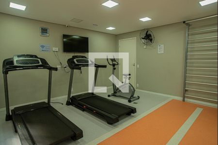 Apartamento à venda com 28m², 1 quarto e sem vaga Apartamento à venda com 28m², 1 quarto e sem vagaÁrea comum - Academia