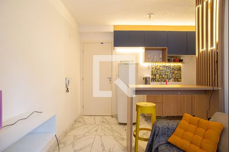 Sala de apartamento para alugar com 1 quarto, 28m² em Bela Vista, São Paulo
