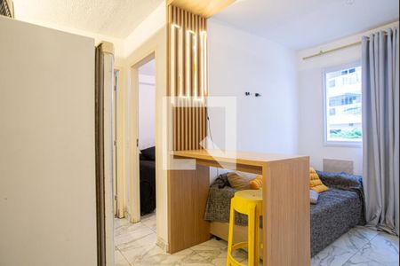 Sala de apartamento para alugar com 1 quarto, 28m² em Bela Vista, São Paulo