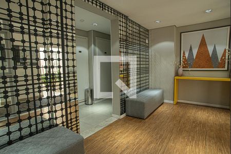 Apartamento à venda com 28m², 1 quarto e sem vaga Apartamento à venda com 28m², 1 quarto e sem vagaÁrea comum - Hall Social
