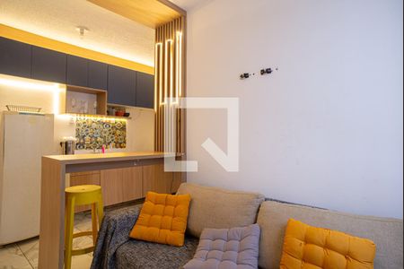 Sala de apartamento para alugar com 1 quarto, 28m² em Bela Vista, São Paulo