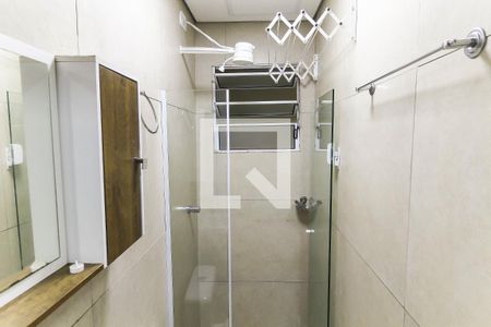 Banheiro de kitnet/studio para alugar com 1 quarto, 20m² em Mooca, São Paulo