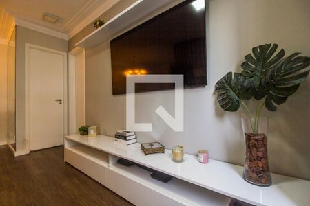 Sala de TV de apartamento para alugar com 1 quarto, 65m² em Alphaville Empresarial, Barueri