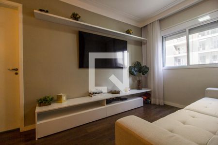  Sala de TV de apartamento para alugar com 1 quarto, 65m² em Alphaville Empresarial, Barueri