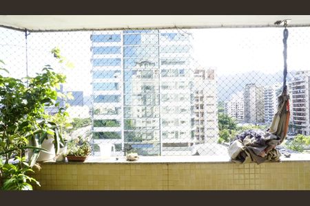 Varanda - Sala de apartamento à venda com 3 quartos, 120m² em Barra da Tijuca, Rio de Janeiro