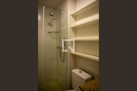 Banheiro suite de apartamento à venda com 2 quartos, 63m² em Tristeza, Porto Alegre