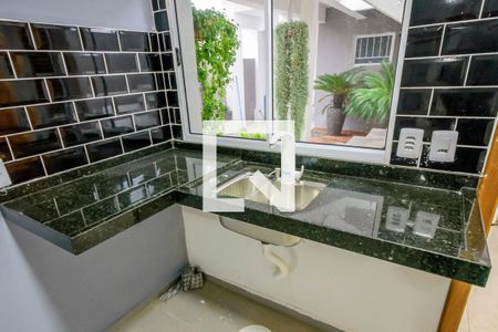 Sala/Cozinha de casa de condomínio para alugar com 1 quarto, 27m² em Aberta dos Morros, Porto Alegre