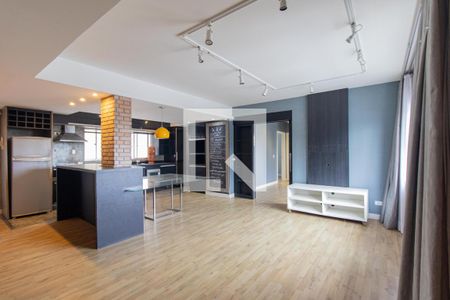 Sala de apartamento para alugar com 2 quartos, 110m² em Novo Mundo, Curitiba