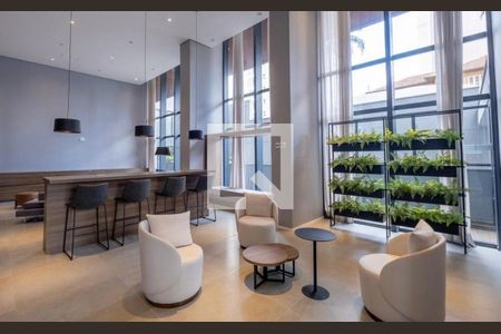 Apartamento para alugar com 45m², 1 quarto e 1 vaga Apartamento para alugar com 45m², 1 quarto e 1 vagaEntrada e Coworking