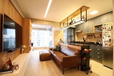 Sala de apartamento à venda com 1 quarto, 52m² em Vila Leopoldina, São Paulo