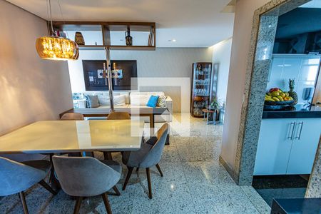 Sala de apartamento à venda com 3 quartos, 91m² em Castelo, Belo Horizonte