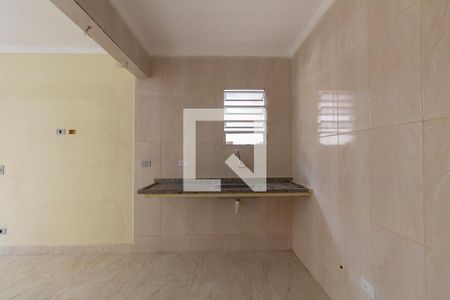 Sala e Cozinha Integrada de casa para alugar com 1 quarto, 43m² em Vila Ré, São Paulo