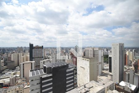 Vista da Sala de apartamento para alugar com 1 quarto, 35m² em Centro, Curitiba