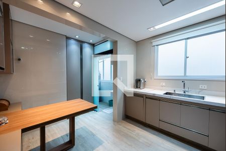 Cozinha de casa para alugar com 4 quartos, 192m² em Embaré, Santos