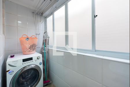 Área de serviço de casa para alugar com 4 quartos, 192m² em Embaré, Santos