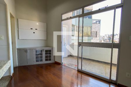 Sala de apartamento à venda com 1 quarto, 48m² em Coracao de Jesus, Belo Horizonte