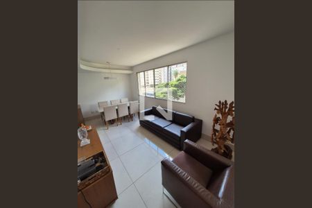Sala de apartamento à venda com 3 quartos, 99m² em Sion, Belo Horizonte