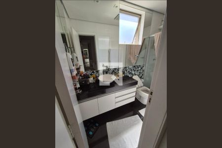 Banheiro da Suíte de apartamento à venda com 3 quartos, 99m² em Sion, Belo Horizonte