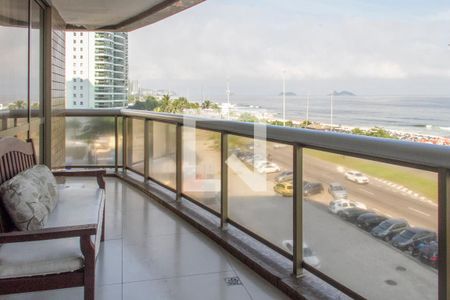 Varanda de apartamento para alugar com 1 quarto, 80m² em Barra da Tijuca, Rio de Janeiro