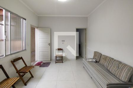 Sala de casa para alugar com 3 quartos, 120m² em Tupiry, Praia Grande