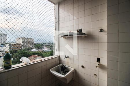 Área de Serviço de apartamento para alugar com 2 quartos, 78m² em Centro, Nova Iguaçu