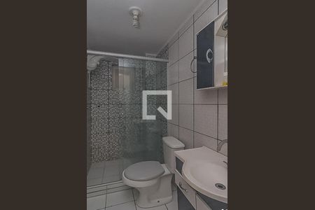Banheiro de apartamento à venda com 1 quarto, 41m² em Centro, São Leopoldo
