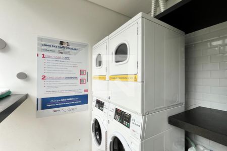 Apartamento para alugar com 30m², 1 quarto e 1 vaga Apartamento para alugar com 30m², 1 quarto e 1 vagaÁrea Comum - Lavanderia