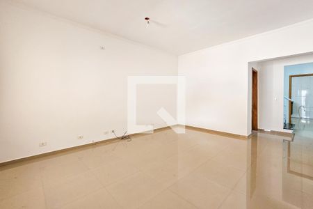 Sala de casa para alugar com 3 quartos, 130m² em Balneario Praia do Perequê, Guarujá