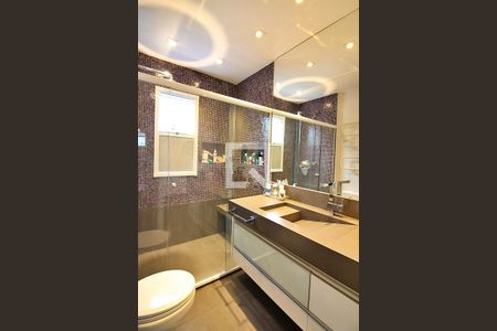 Quarto 1 - Suíte Banheiro  de casa de condomínio para alugar com 3 quartos, 150m² em Demarchi, São Bernardo do Campo