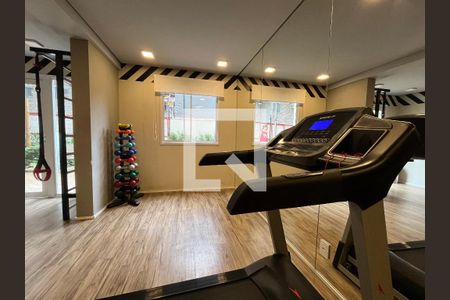Área comum - Academia de apartamento para alugar com 1 quarto, 26m² em Vila Ema, São Paulo