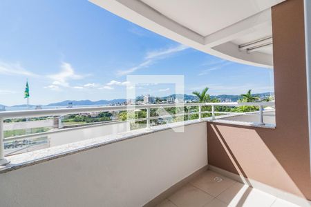 Varanda de apartamento para alugar com 3 quartos, 85m² em Capoeiras, Florianópolis