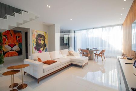 Casa de condomínio para alugar com 400m², 4 quartos e 2 vagasSala 