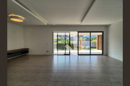 Sala de casa de condomínio à venda com 4 quartos, 350m² em Recreio dos Bandeirantes, Rio de Janeiro