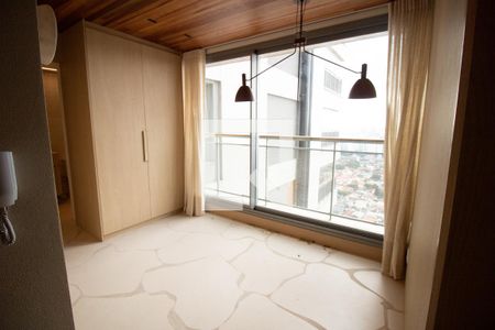 Sala de apartamento para alugar com 1 quarto, 81m² em Jardim das Acacias, São Paulo