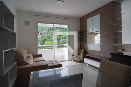 Sala  de kitnet/studio para alugar com 1 quarto, 55m² em Itacorubi, Florianópolis
