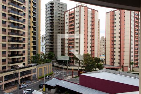 VISTA DA SACADA de apartamento para alugar com 1 quarto, 58m² em Botafogo, Campinas