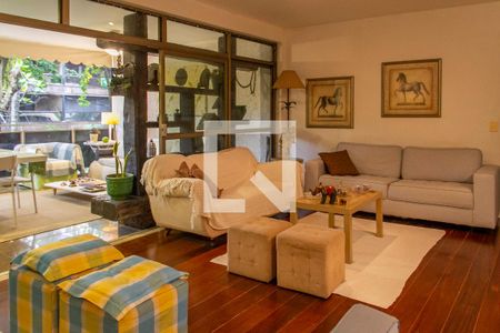 Sala de apartamento para alugar com 4 quartos, 170m² em Barra da Tijuca, Rio de Janeiro