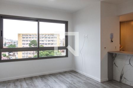 Sala de apartamento para alugar com 1 quarto, 44m² em Farroupilha, Porto Alegre