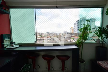 Varanda de apartamento à venda com 3 quartos, 71m² em Ipiranga, Belo Horizonte