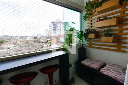 Varanda de apartamento à venda com 3 quartos, 71m² em Ipiranga, Belo Horizonte