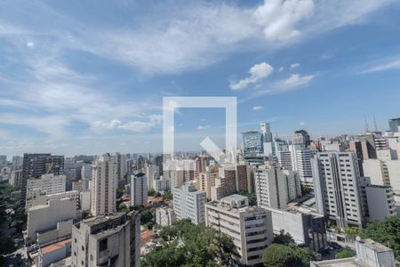 Vista da Sala de apartamento para alugar com 1 quarto, 35m² em Consolação, São Paulo