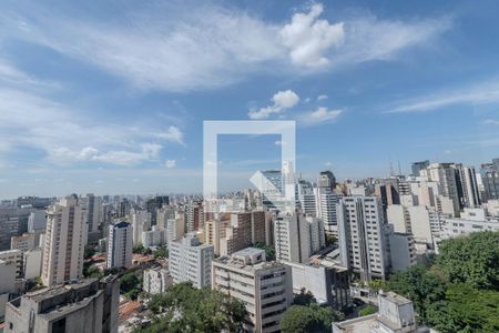 Vista da Sala de apartamento para alugar com 1 quarto, 35m² em Consolação, São Paulo