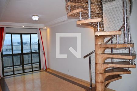 Sala de apartamento à venda com 3 quartos, 214m² em Osvaldo Cruz, São Caetano do Sul