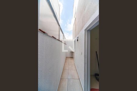 Varanda do quarto 1 e serviço de apartamento à venda com 2 quartos, 41m² em Vila Guaraciaba, Santo André