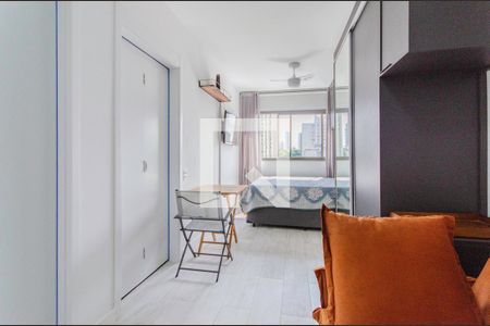 Sala/Quarto de apartamento para alugar com 1 quarto, 27m² em Vila Dom Pedro I, São Paulo