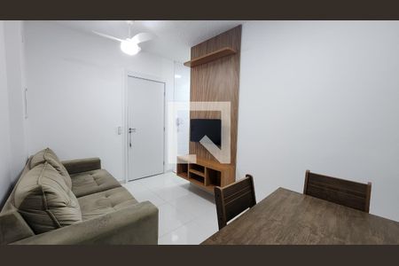 Sala de apartamento para alugar com 2 quartos, 40m² em Castelo, Santos