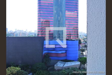 Vista do Quarto de kitnet/studio à venda com 1 quarto, 28m² em Pinheiros, São Paulo