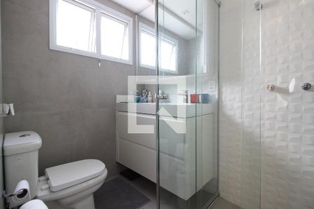 Banheiro da Suíte de apartamento para alugar com 3 quartos, 105m² em Pinheiros, São Paulo