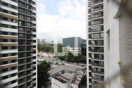 vista da  Sala de apartamento à venda com 1 quarto, 105m² em Pinheiros, São Paulo