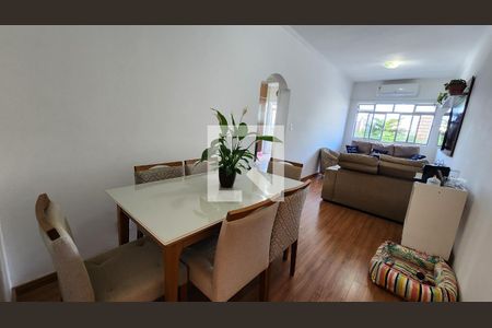 Sala de apartamento para alugar com 2 quartos, 90m² em Vila Matias, Santos